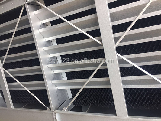 Acero industrial de la torre de la refrigeración por evaporación de la HVAC del flujo cruzado del CE medios