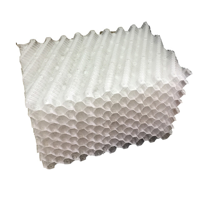 Torre de refrigeración PVC de llenado de hoja contraflujo de llenado 610mm Torre de refrigeración de archivo de paquete