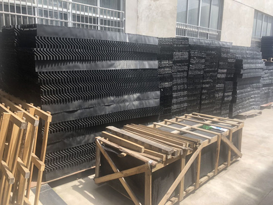 Componentes celulares de la torre de enfriamiento del eliminador de la deriva del PVC del panal negro