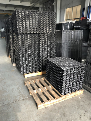Material lleno contrario de la torre de enfriamiento del llenador FRP del PVC de la torre de enfriamiento del flujo