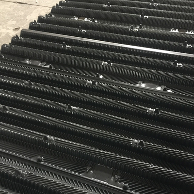Hoja del PVC de la torre de enfriamiento del terraplén de la película de flujo cruzado 1300m m 2440m m 20m m
