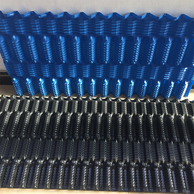 paquetes del terraplén del PVC del medios del reemplazo del terraplén de la torre de enfriamiento de 500m m medios flujo del contador