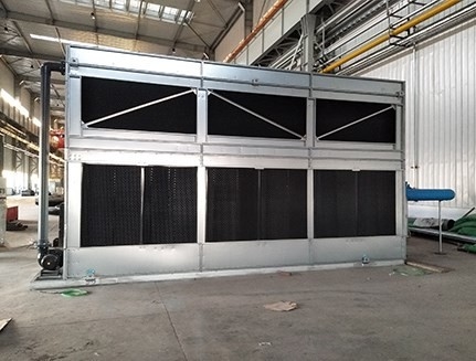 Medios refrigerador de enfriamiento industrial flúido de la agua fría del flujo cruzado