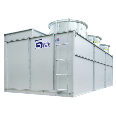 Torre de refrigeración de contraflujo industrial condensador evaporativo refrigerado por aire