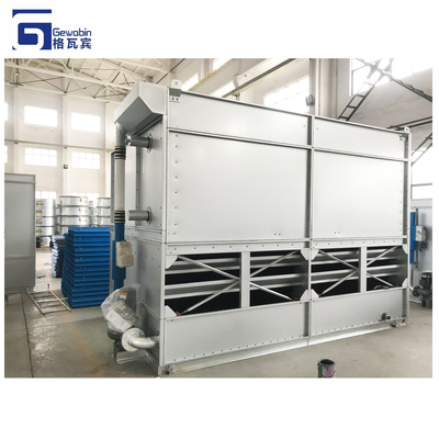 Torre de refrigeración de contraflujo industrial condensador evaporativo refrigerado por aire