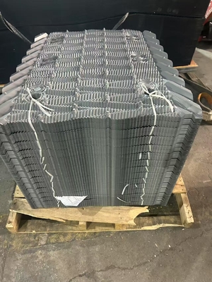 Ancho 800 mm Material para la torre de enfriamiento Relleno de PVC Relleno para KK Torre de enfriamiento Relleno con borde de deriva